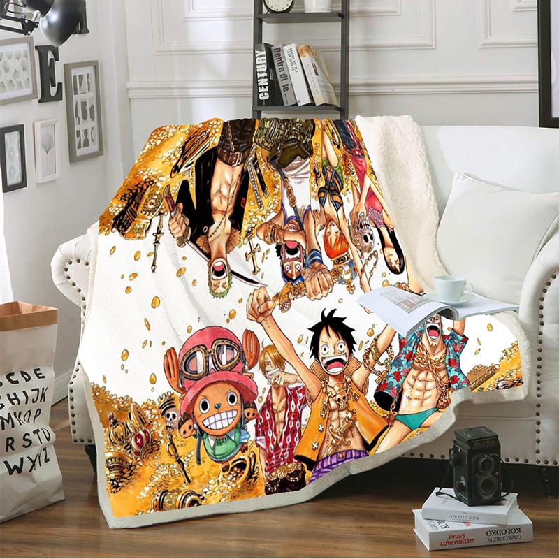 130 x 150 cm / Mugiwaras with treasures Official One Piece Merch