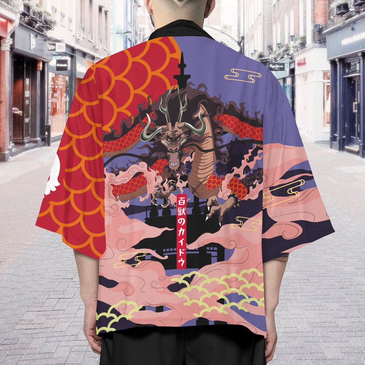 One Piece Kimono - OP Kaido Kimono FDM3107 - ®One Piece Merch