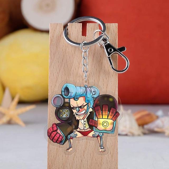 One Piece Franky Keychain ANM0608 Default Title Official One Piece Merch
