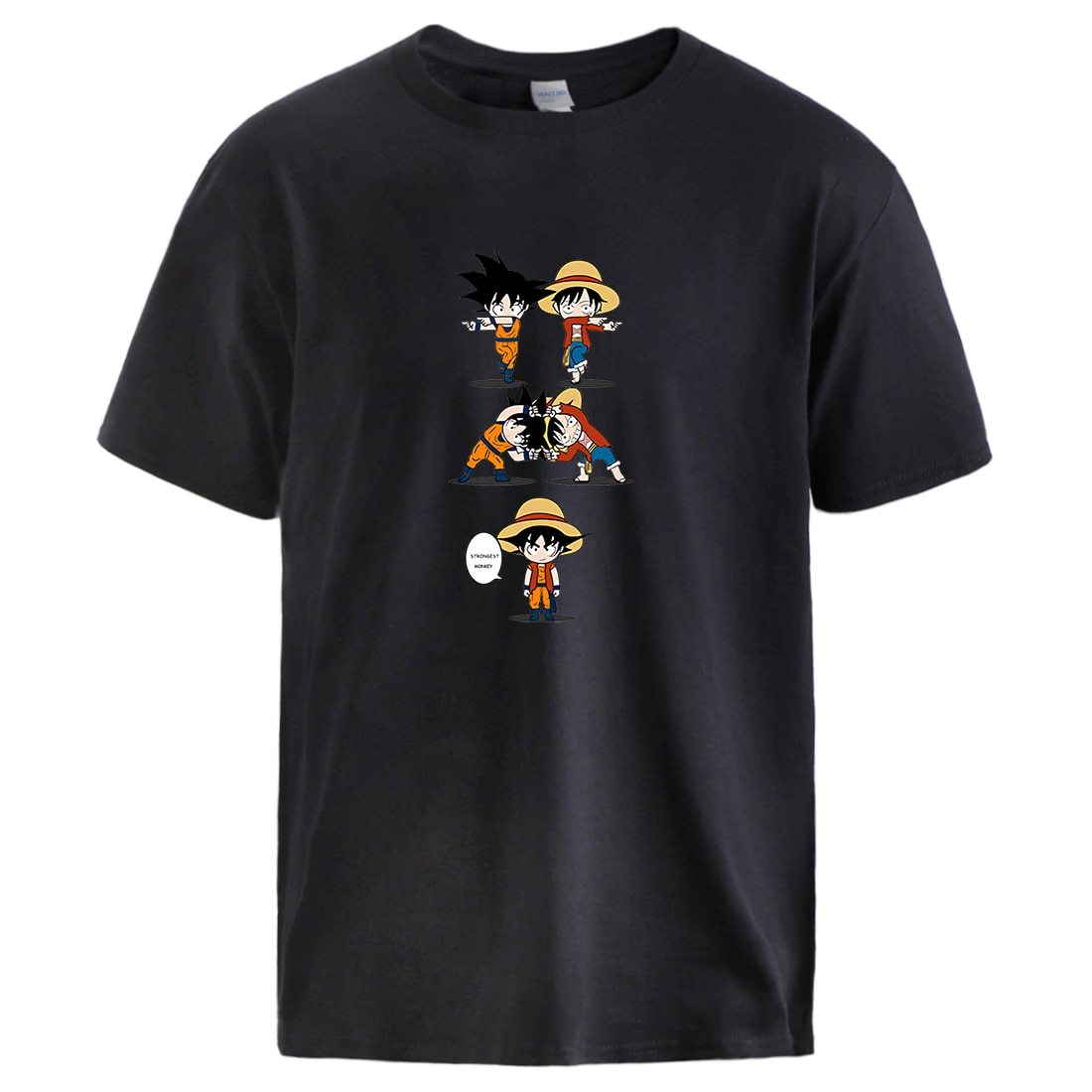 One Piece Strongest Monkey Fusion T-Shirt ANM0608 Dark Blue / S Official One Piece Merch