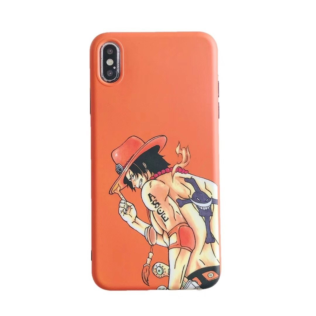 One Piece Portgas D. Ace Whitebeard Tattoo iPhone Case ANM0608 For iPhone 6 6S Official One Piece Merch