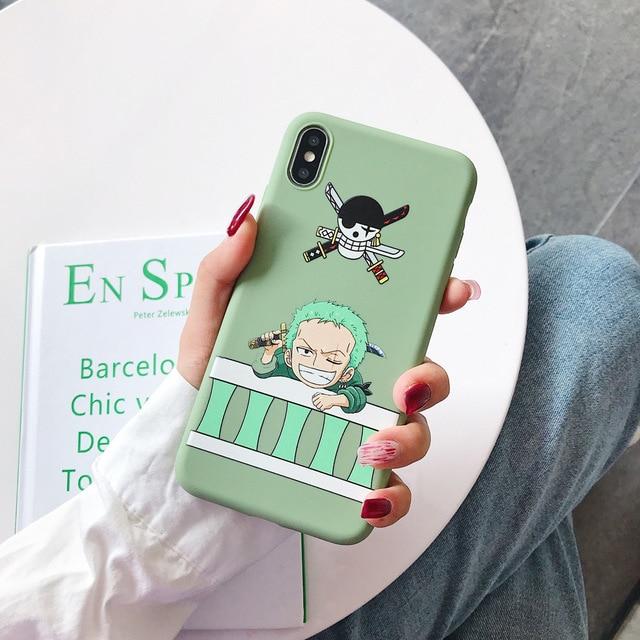 One Piece Roronoa Zoro Jolly Roger iPhone Case ANM0608 For iphone 6 6s Official One Piece Merch