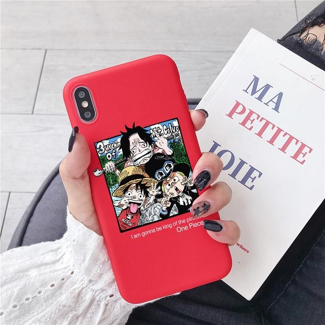 One Piece I Am Gonna Be King of The Pirates iPhone Case ANM0608 Pour iphone 6 6s Official One Piece Merch