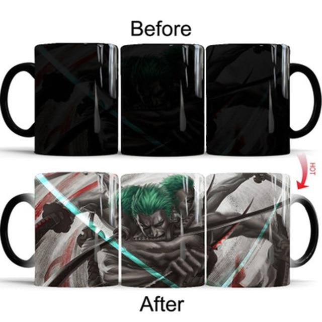 One Piece Roronoa Zoro Color Changing Mug Cup ANM0608 Default Title Official One Piece Merch