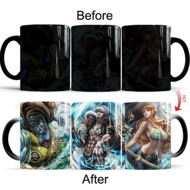 One Piece Nami Law Jinbe Color Changing Mug Cup ANM0608 Default Title Official One Piece Merch
