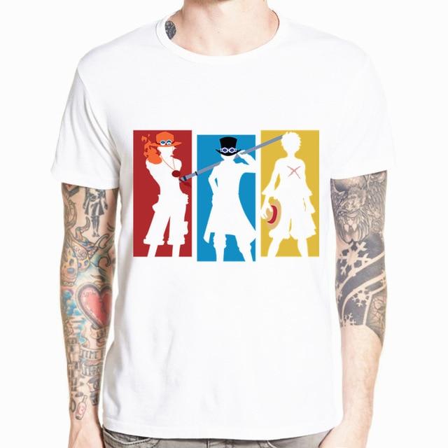 One Piece The Sworn Brothers T-Shirt ANM0608 S Official One Piece Merch