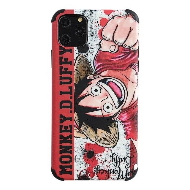One Piece Straw Hat Monkey D. Luffy Coque iPhone ANM0608 pour iPhone 6 6S Officiel One Piece Merch