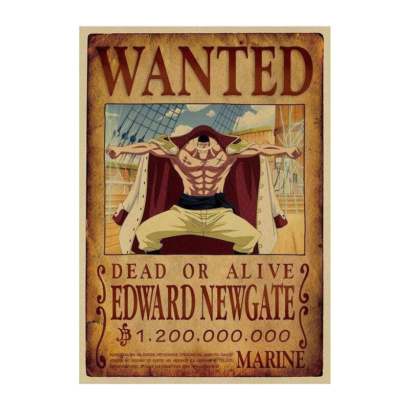 Wanted Whitebeard Search Notice OMS0911