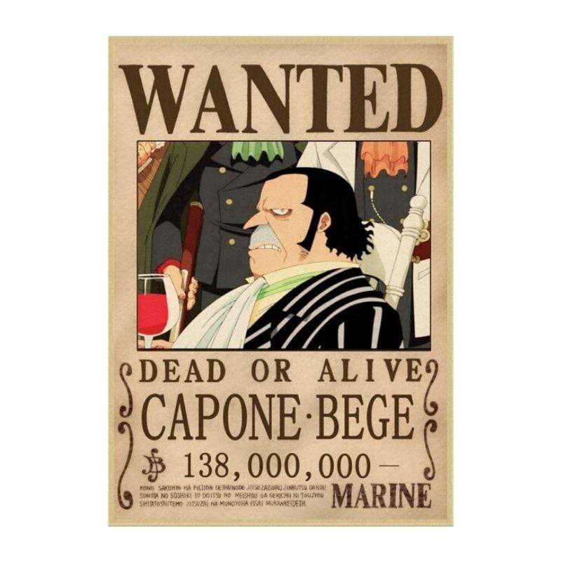 Wanted Search Notice Capone Bege OMS0911