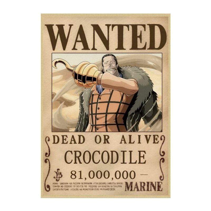 Wanted Search Notice Crocodile OMS0911