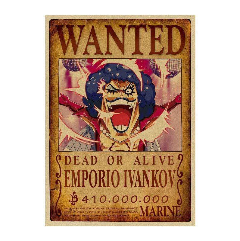 Wanted Emporio Ivankov Search Notice OMS0911
