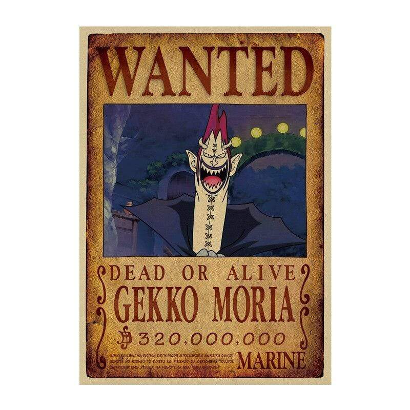 Wanted Search Notice Gekko Moria OMS0911