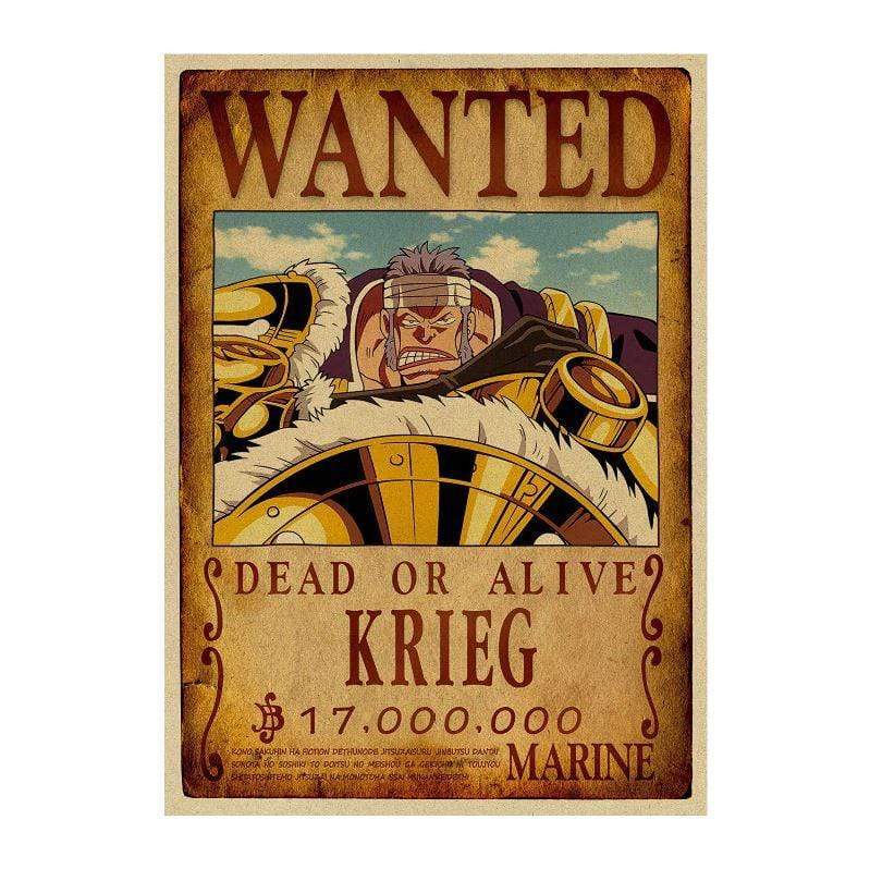 Wanted Search Notice Krieg OMS0911