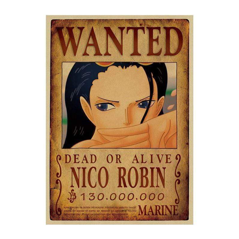 Wanted Nico Robin wanted OMS0911