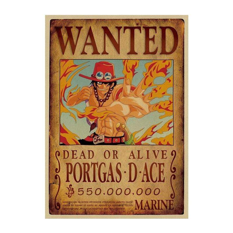 Wanted Search Notice Portgas D. Ace OMS0911