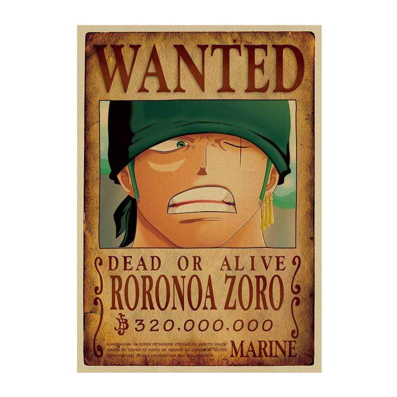 Wanted Search Notice Roronoa Zoro OMS0911