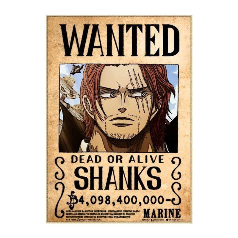 Wanted Search Notice Shanks OMS0911