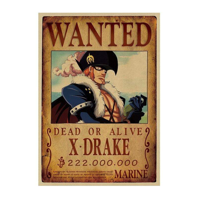 Avis de recherche recherché X Drake OMS0911