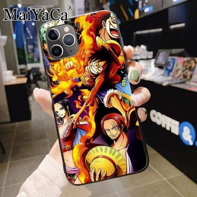 Shanks Kids Hancock And Luffy One Piece Smartphone Cover OMS0911