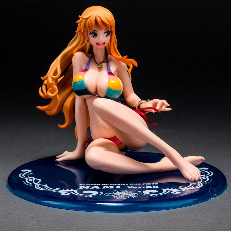 Nami One Piece Figure In Multicolor Bikini OMS0911