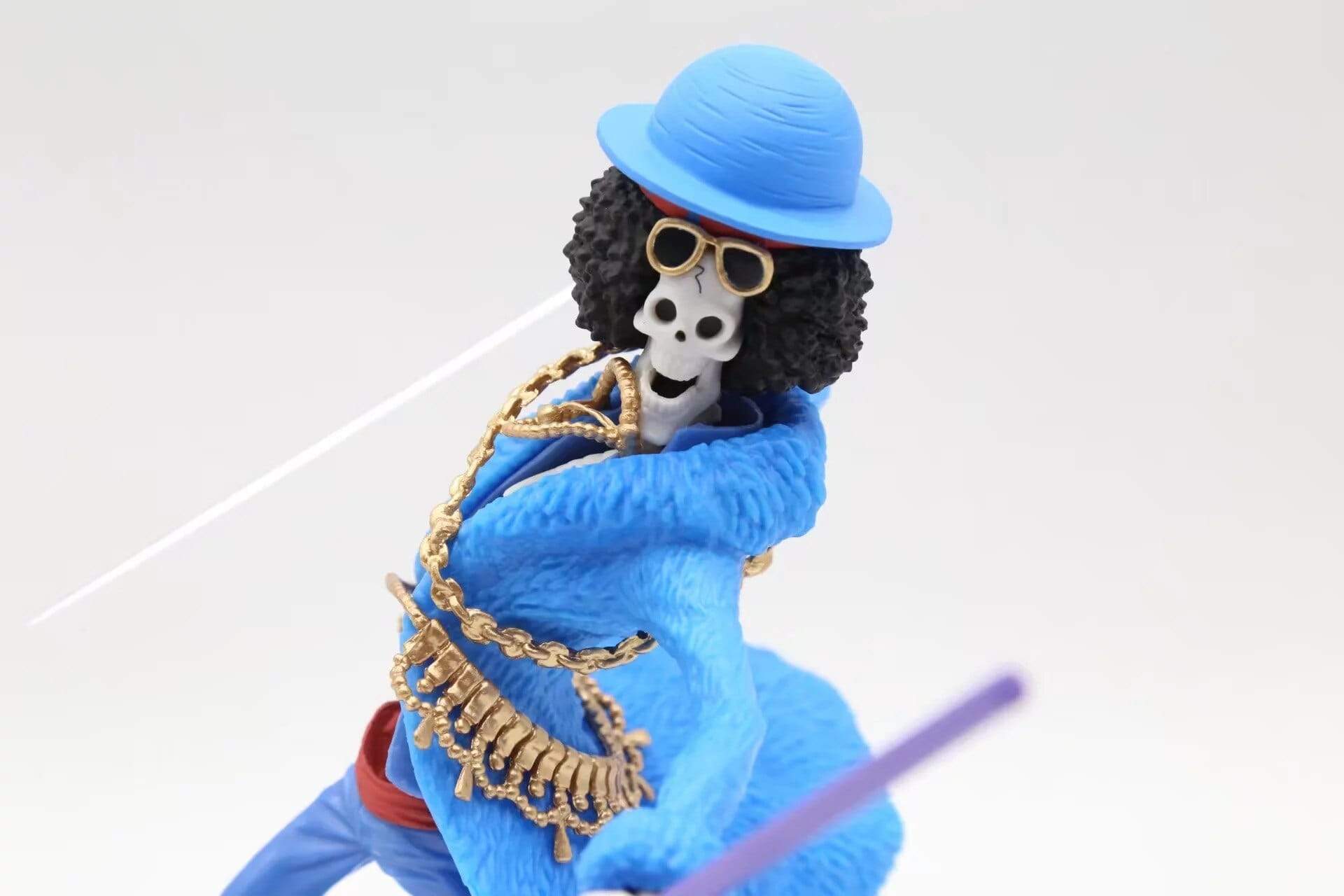 Brook Le Musicien En Bleu One Piece figure OMS0911