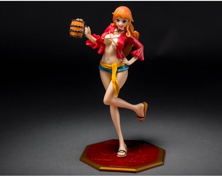 Nami The Thief One Piece Figure In Luffy's Outfit OMS0911