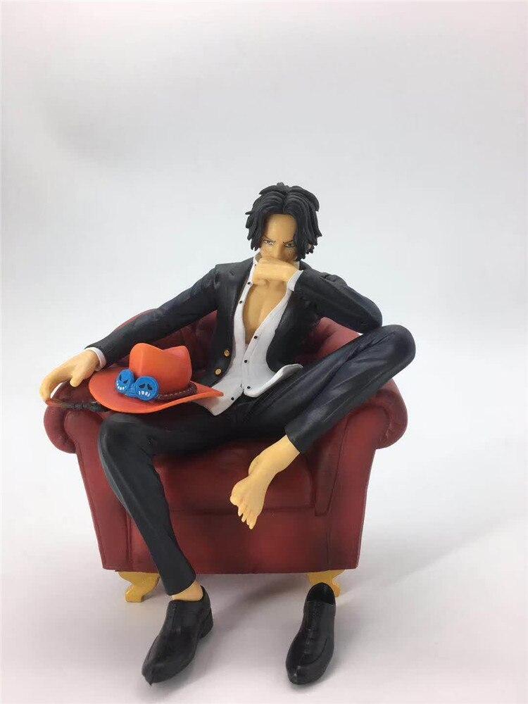 Ace Portgas Sitting In Costume One Piece Figure OMS0911