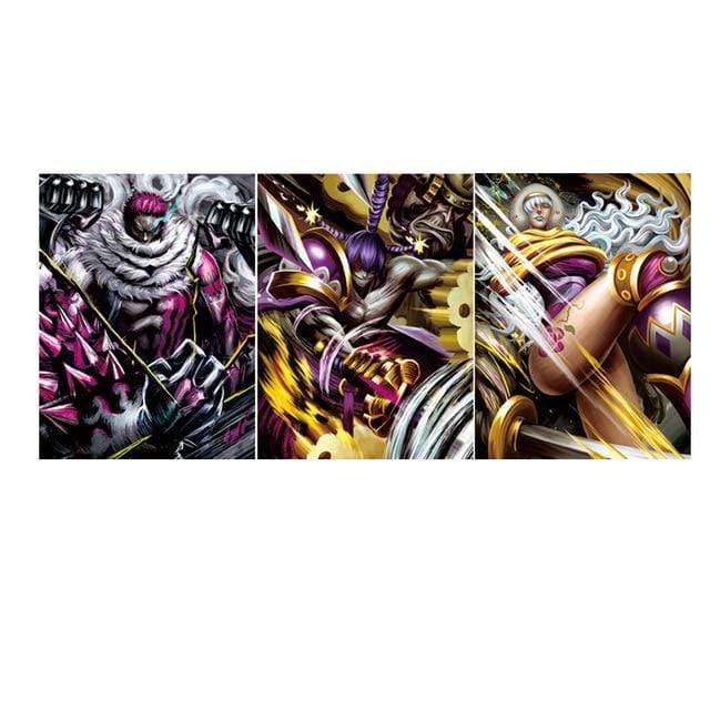 Set Of 3 Big Mom Family One Piece Poster OMS0911