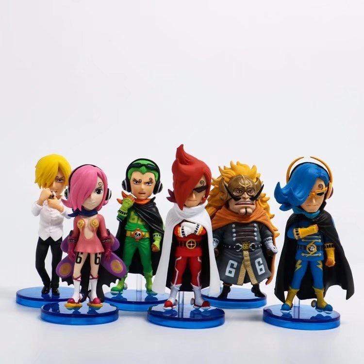 Vinsmoke Family 66 One Piece Figure 6 Pack OMS0911