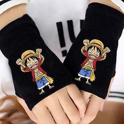 Mittens Cute One Piece Monkey D Luffy OMS0911