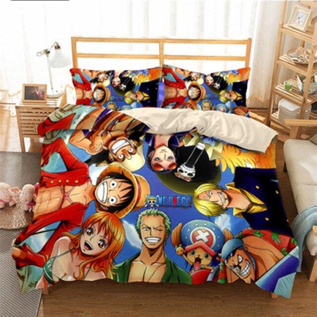 Bộ khăn trải giường Mugiwara Crew One Piece OMS0911