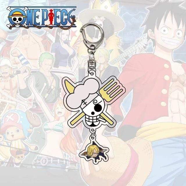 One Piece Key Chain Symbol Of Sanji OMS0911