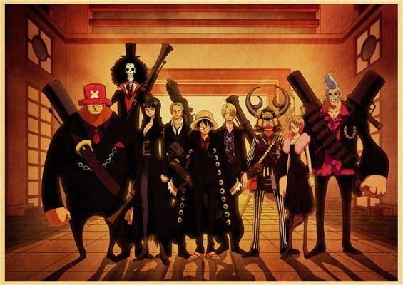 One Piece Poster The Mugiwaras in Mafia OMS0911
