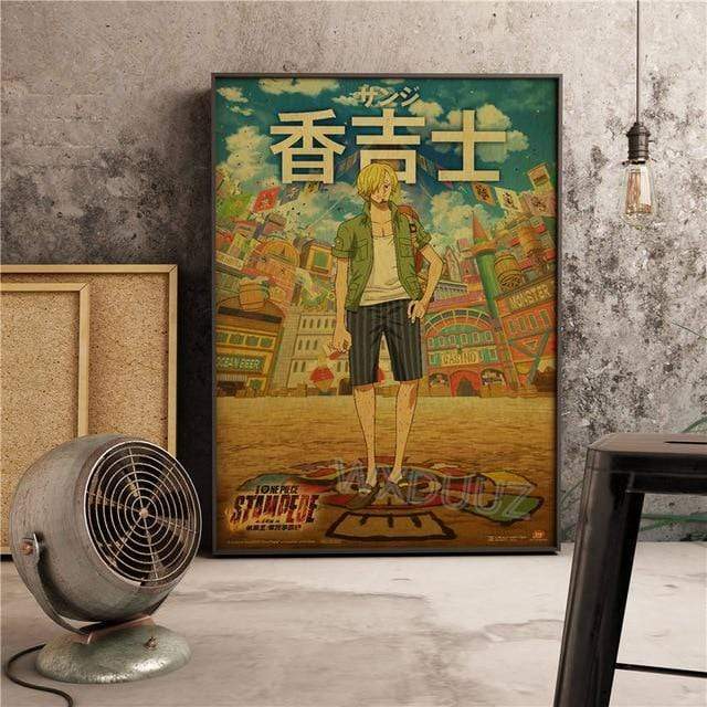 Sanji One Piece Poster OMS0911