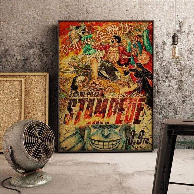 Stampede Pirate Assault One Piece Poster OMS0911