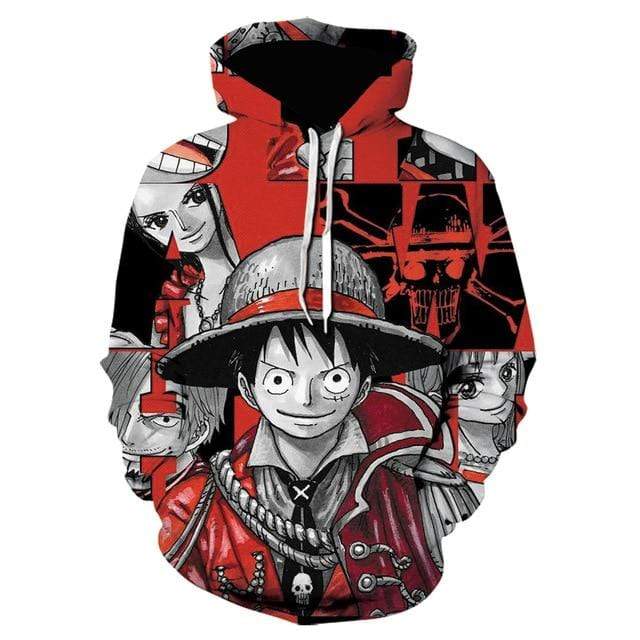 One Piece Sweatshirt Pullover Der nächste König der Piraten OMS0911