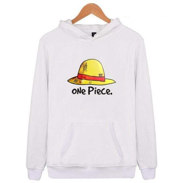One Piece Sweatshirt Strohhut OMS0911