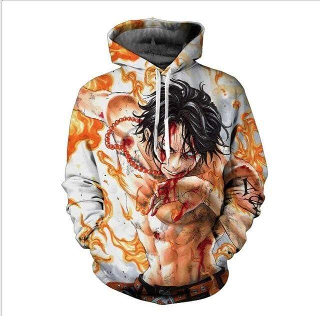 Ace's Fight One Piece Sweat Top OMS0911