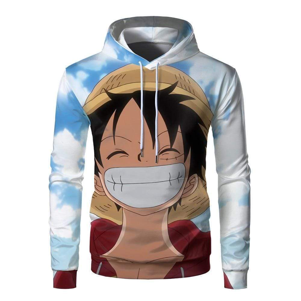 One Piece sweatshirt The Smile of Monkey D Luffy OMS0911