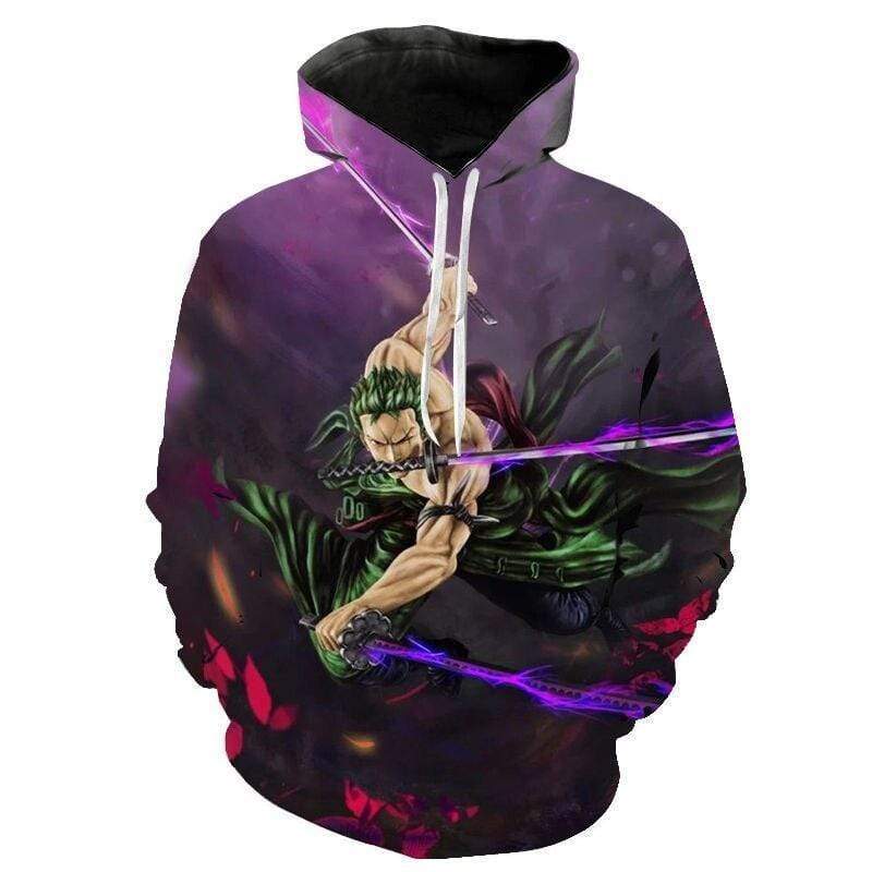 Zoro and his Cursed Sabers One Piece sweatshirt OMS0911