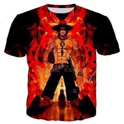 Ace The King's Son One Piece T Shirt OMS0911
