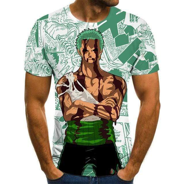 Zoros Entschlossenheit One Piece T-Shirt OMS0911