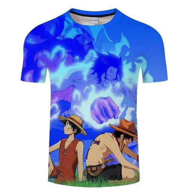 One Piece T-Shirt The Death of a Big Brother Ace OMS0911