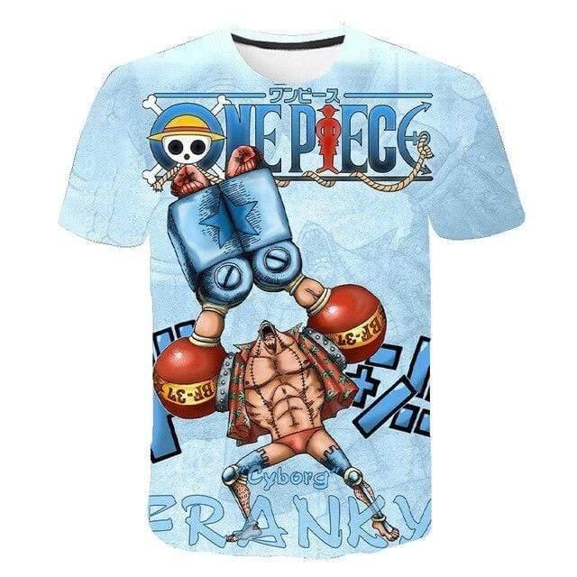 T-Shirt One Piece The Cyborg Franky OMS0911