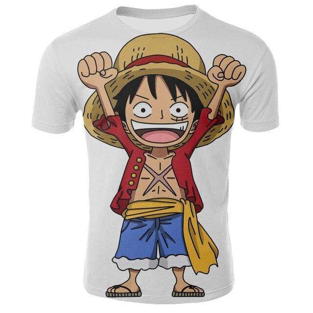 One Piece T-Shirt The Cute Little Luffy OMS0911