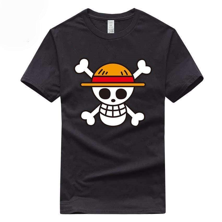 Strohhut-Logo One Piece T-Shirt OMS0911