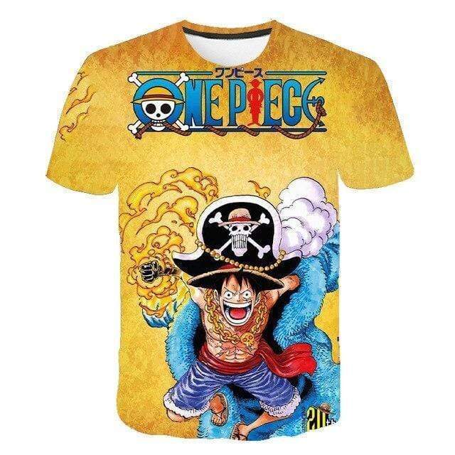 Monkey D Luffy the Straw Hat One Piece T-Shirt OMS0911