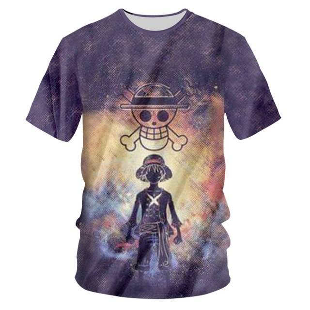 One Piece T-Shirt Ein zukünftiger großer König der Piraten OMS0911