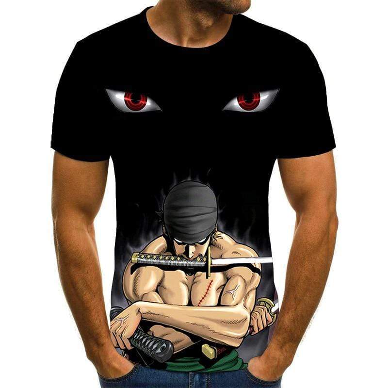 Zoro Demon Slash One Piece T-Shirt OMS0911