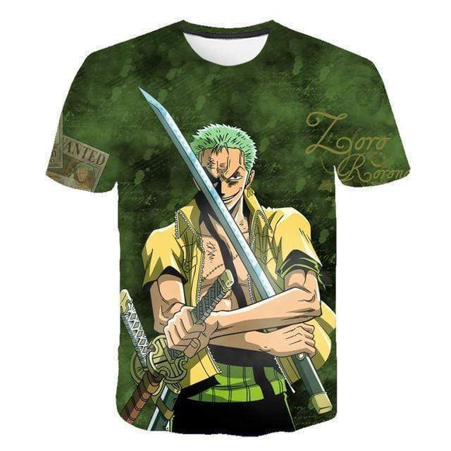 One Piece T-shirt Zoro The Swordsman OMS0911